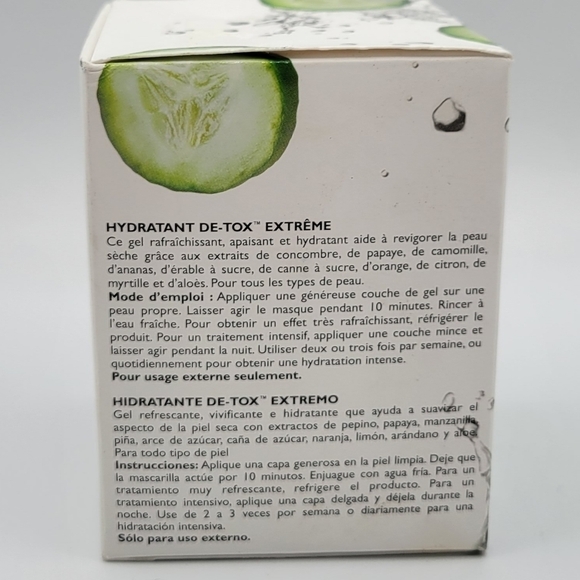 New Peter Thomas Roth Cucumber Gel Mask 5 oz - Picture 4 of 5